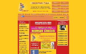 Il sito online di Circus fans italia