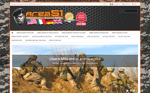 Il sito online di Negozio Militare