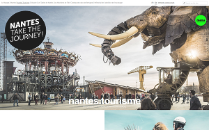 Il sito online di Nantes Tourisme