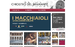 Il sito online di Chiostro del Bramante