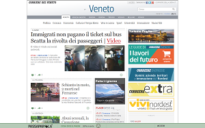 Il sito online di Corriere del Veneto
