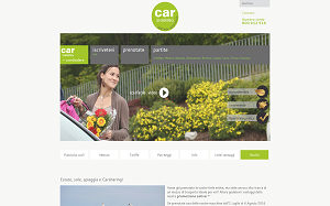 Il sito online di Car Sharing Alto Adige