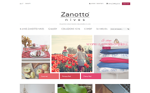 Il sito online di Zanotto Nives