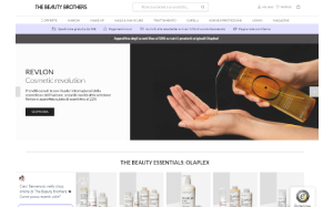 Il sito online di The Beauty Brothers
