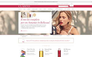 Visita lo shopping online di Clarins
