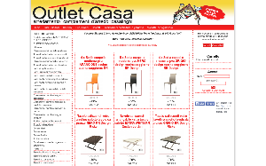 Il sito online di Outlet Casa
