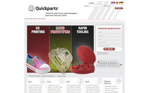 Il sito online di Quickparts