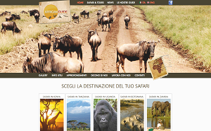 Il sito online di African guide