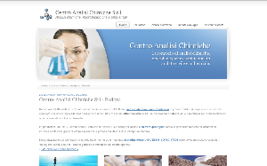 Il sito online di Centro Analisi Chimiche