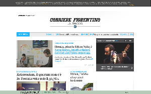 Il sito online di Corriere Fiorentino
