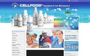 Il sito online di Cellfood