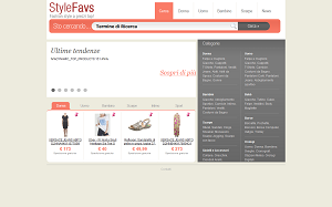 Il sito online di StyleFavs