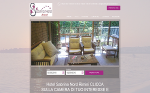 Il sito online di Hotel Sabrina Nord Rimini