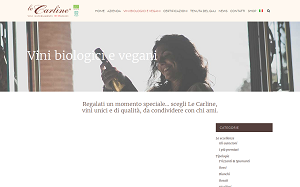Il sito online di Le Carline