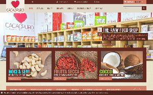 Il sito online di Cacaopuro