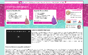 Il sito online di Coppetta mestruale