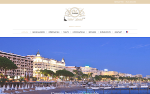 Il sito online di Hotel Lutetia