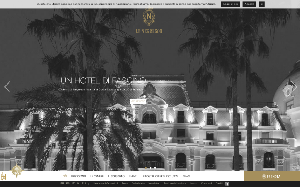 Il sito online di Hotel Negresco
