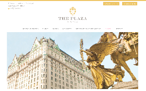 Il sito online di The Plaza NY