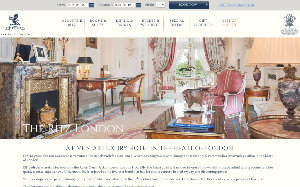 Il sito online di The Ritz London