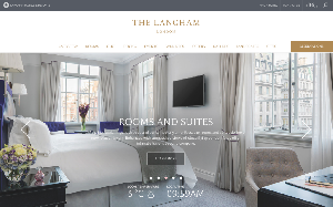 Il sito online di The Langham London