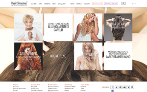 Visita lo shopping online di Hairdreams