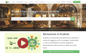 Il sito online di Ecobnb