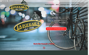 Il sito online di La Lombarda Ciclo