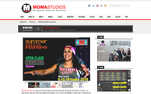 Il sito online di Moma Studios
