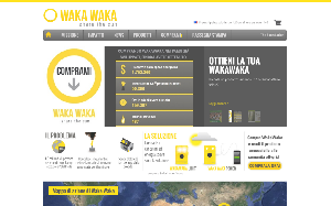 Il sito online di Waka Waka