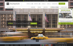 Il sito online di The Manhattan hotel times square