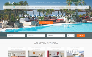 Il sito online di Ibiza Low Cost