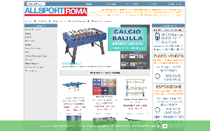 Visita lo shopping online di All Sport Roma