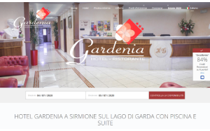 Il sito online di Hotel Gardenia Sirmione