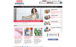 Il sito online di Adriafil