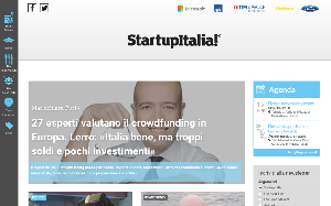 Il sito online di StartupItalia