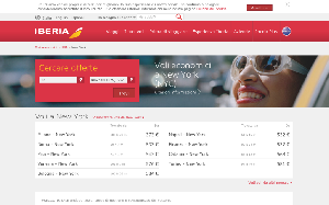 Il sito online di Iberia offerte voli New York