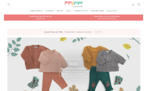 Il sito online di Pipi & Pupu