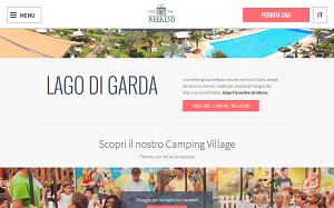 Il sito online di Campeggio Villaggio Weekend