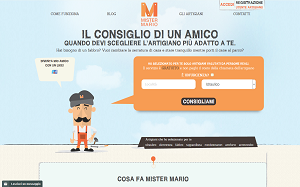 Il sito online di Mister Mario