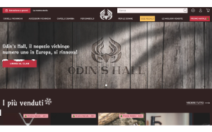 Il sito online di Odin's Hall