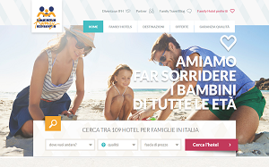 Il sito online di Italy Family Hotels