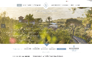Il sito online di Villa Sabrina Relais