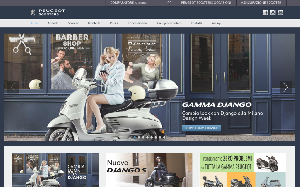 Il sito online di Peugeot scooter