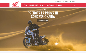 Il sito online di Honda Moto