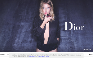 Il sito online di Dior Cosmetics