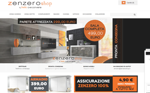 Il sito online di Zenzeroshop