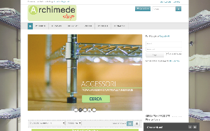 Il sito online di Archimede shop