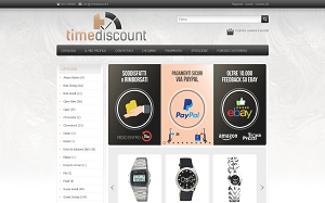 Visita lo shopping online di Time Discount