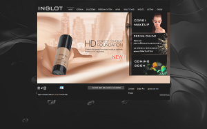 Il sito online di Inglot Cosmetics